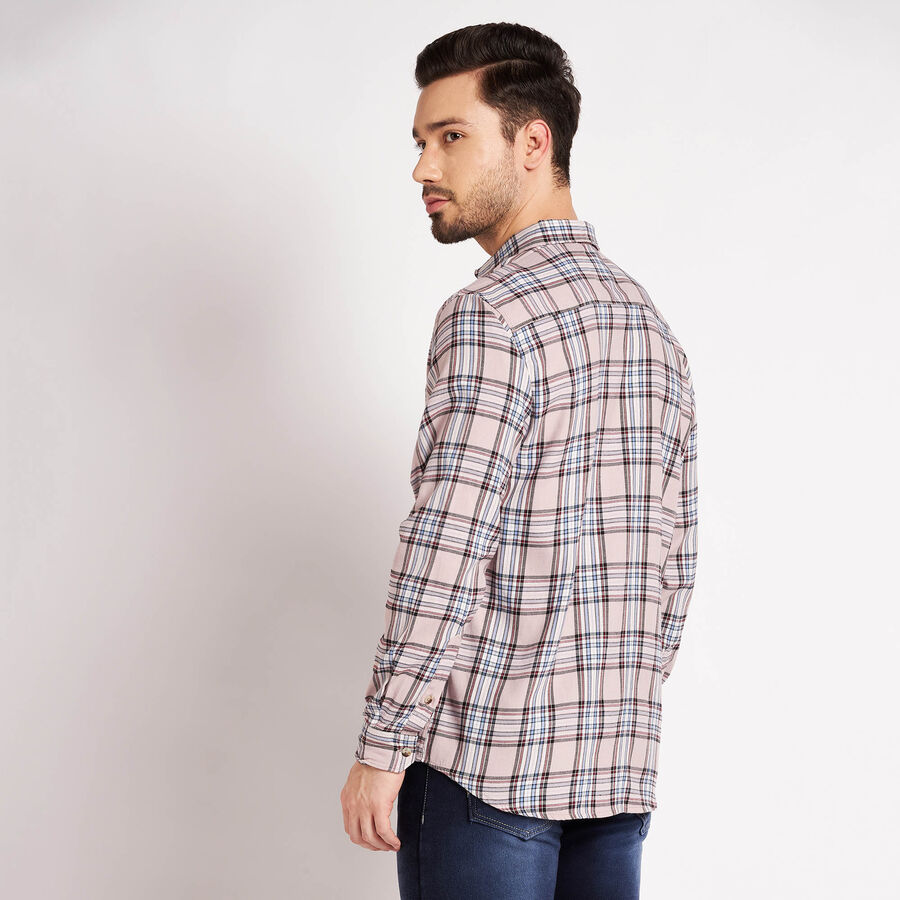 Checks Casual Shirt, Pink, large image number null