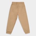 Boys' 100% Cotton Trousers, खाकी, small image number null
