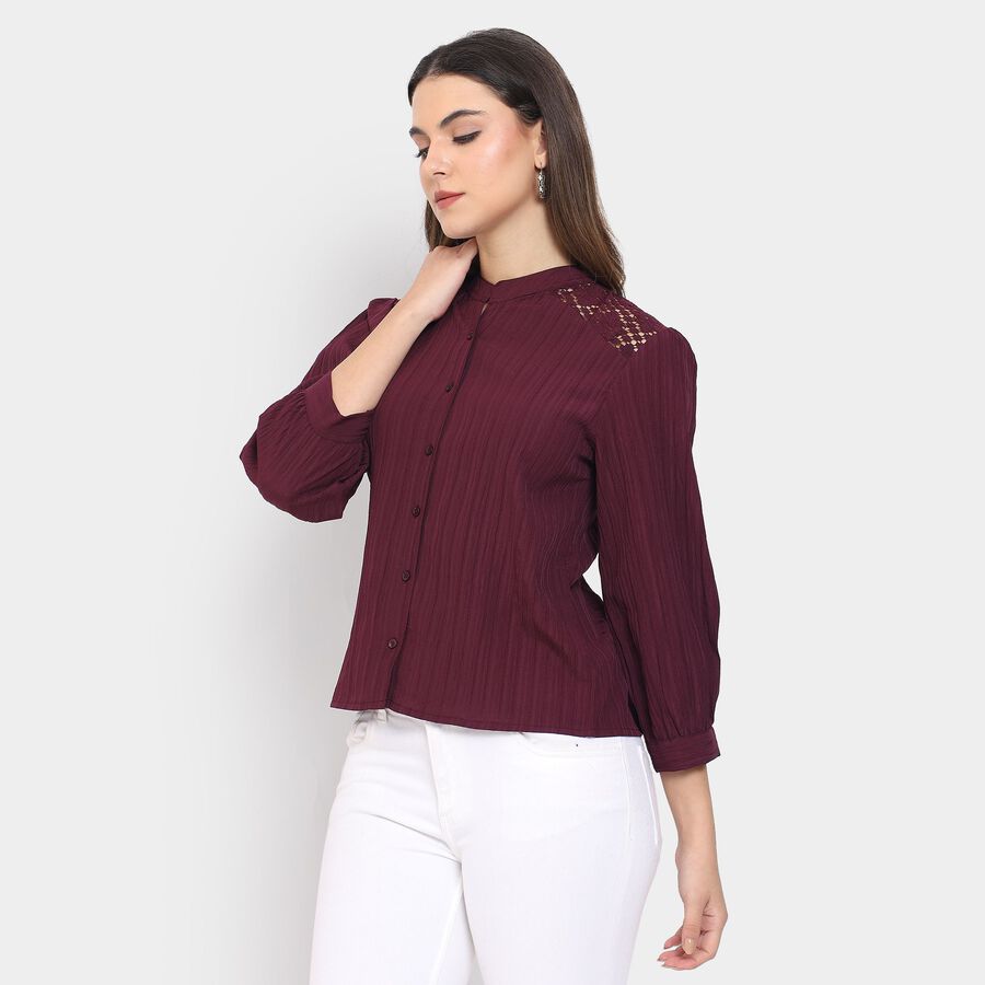 Ladies' Shirt , Wine, large image number null