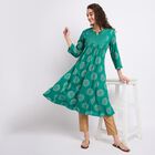 Ladies' Kurta, टील ब्लू, small