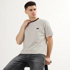 Men's Round Neck Half Sleeves T-Shirt, White, small image number null