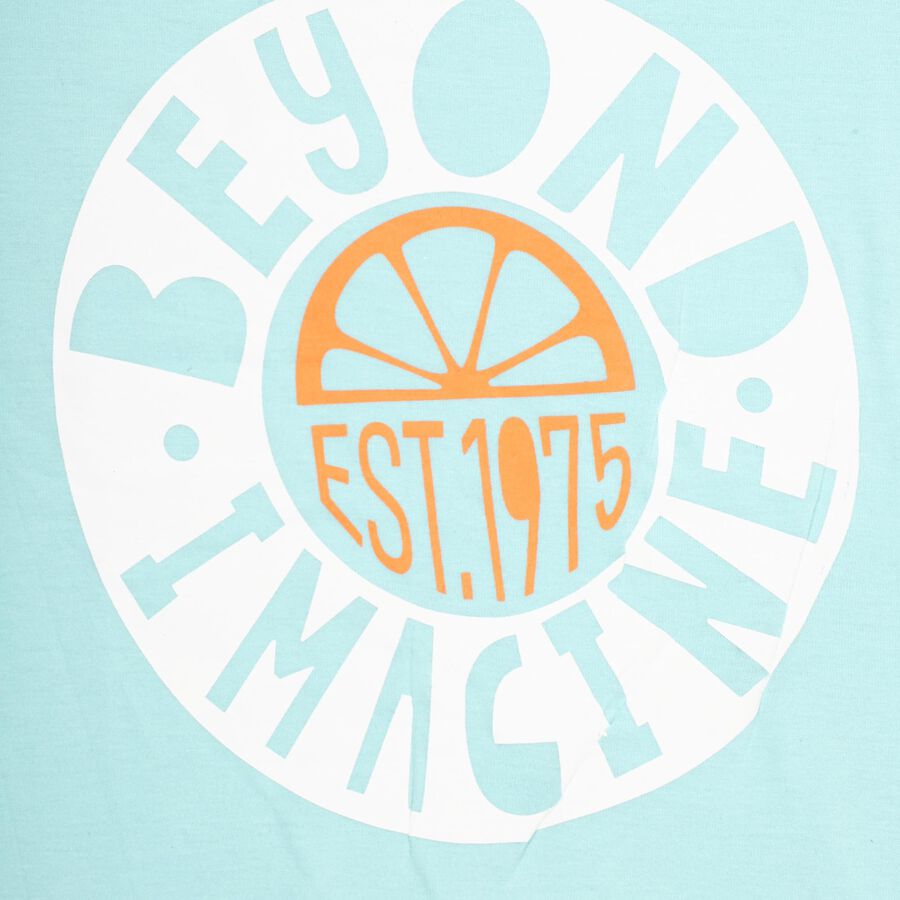 Boys' Half Sleeves T-Shirt , Aqua, large image number null