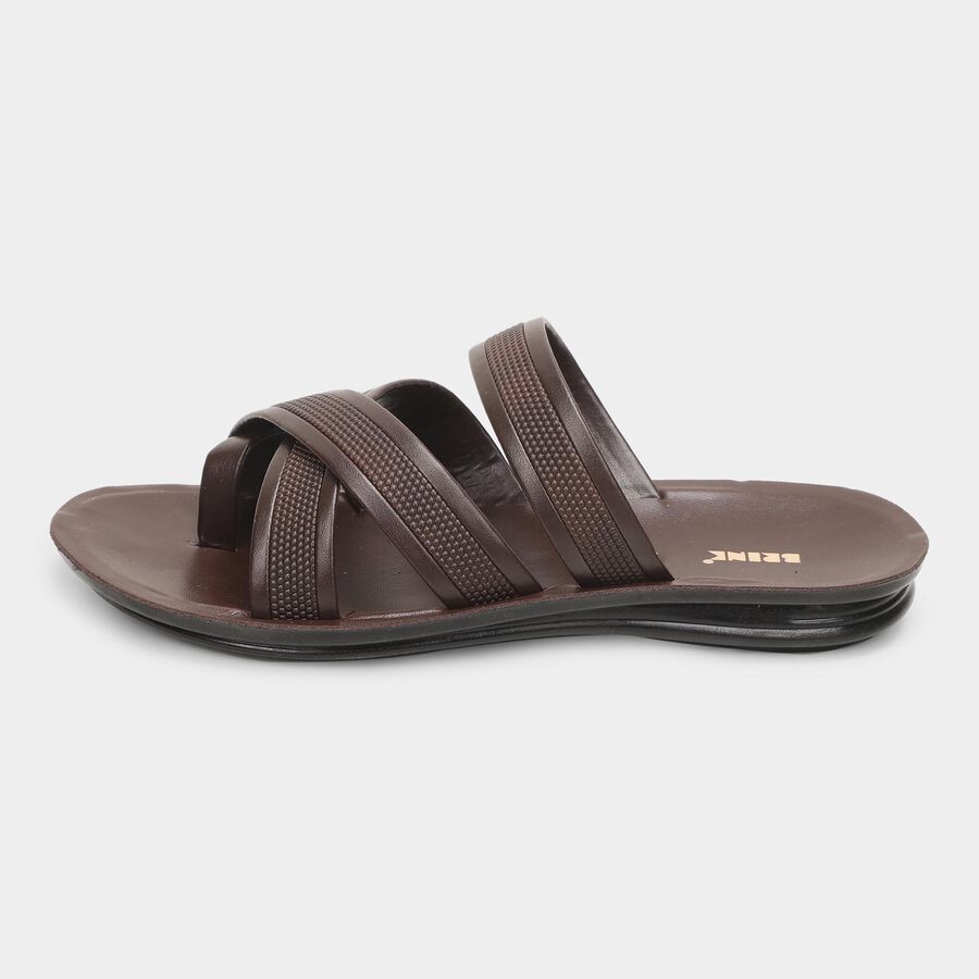 Men's Sandal, Brown, large image number null