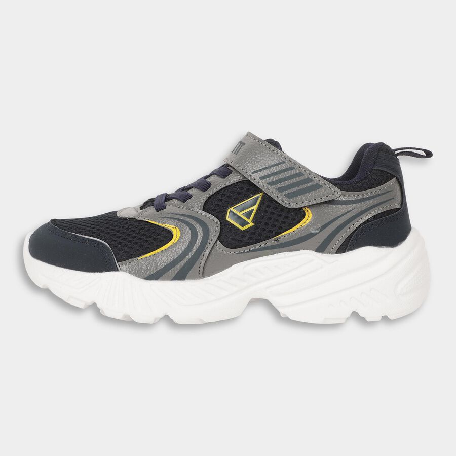 Boys' Shoes, Navy Blue, large image number null