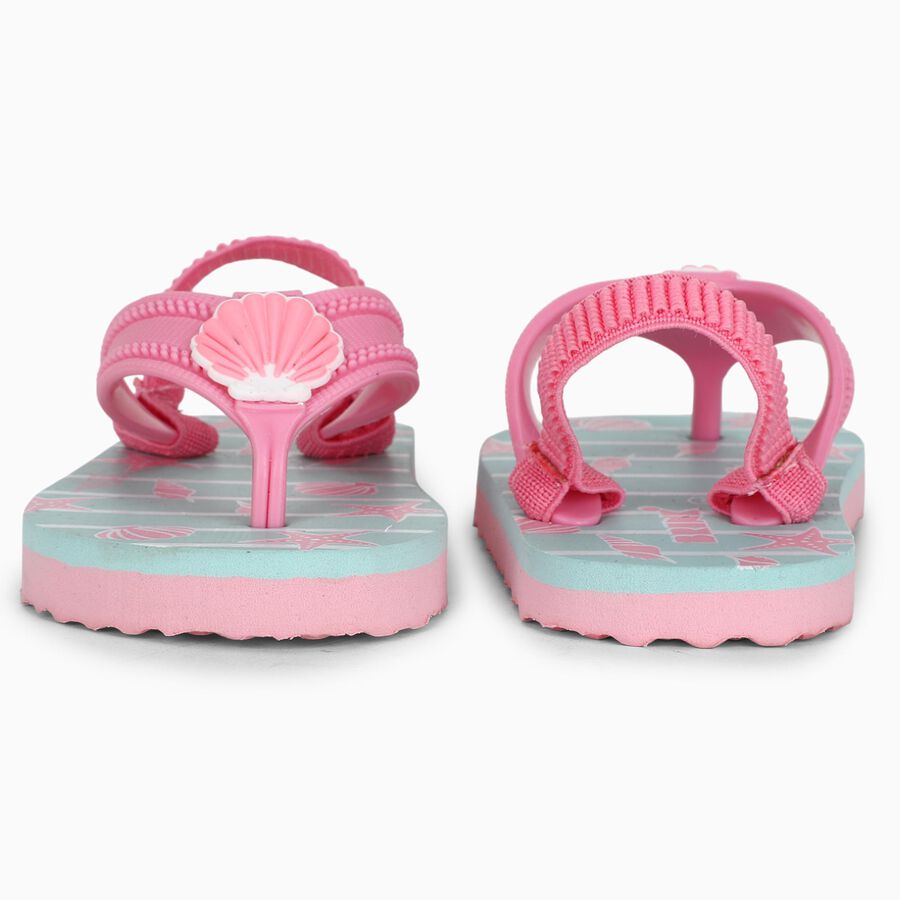 Kids Blue Flip-Flop Slippers, Blue, large