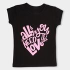 Girls' T-Shirt , Black, small image number null