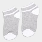 Boys' Socks (Pack of 2), Melange Light Grey, small image number null