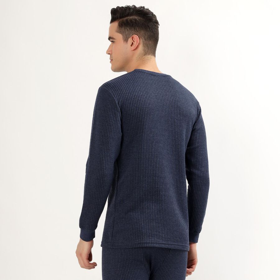 Men's Thermal Upper, मध्यम नीला, large image number null