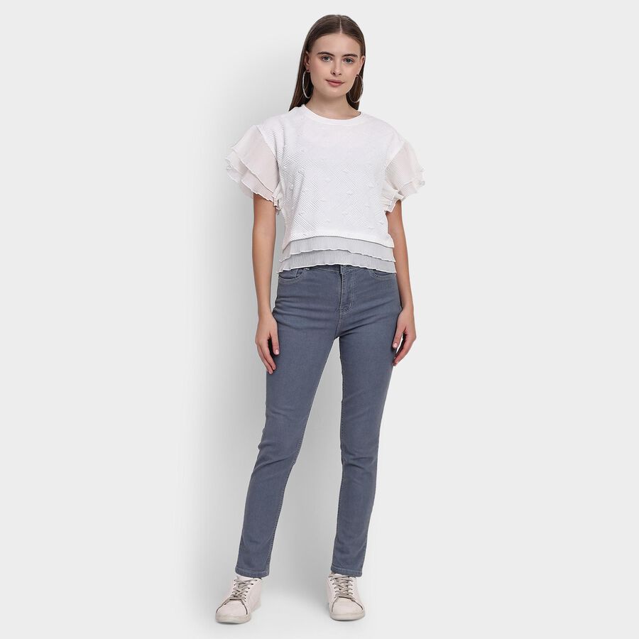 Ladies' Jeans , Light Grey, large image number null