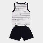 Infants' 100% Cotton Baba Suit , Navy Blue, small image number null