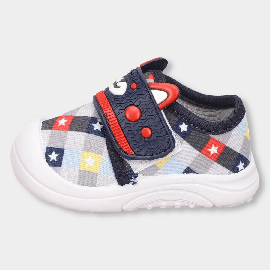 Girls' Slip-On Shoes, Blue, large image number null