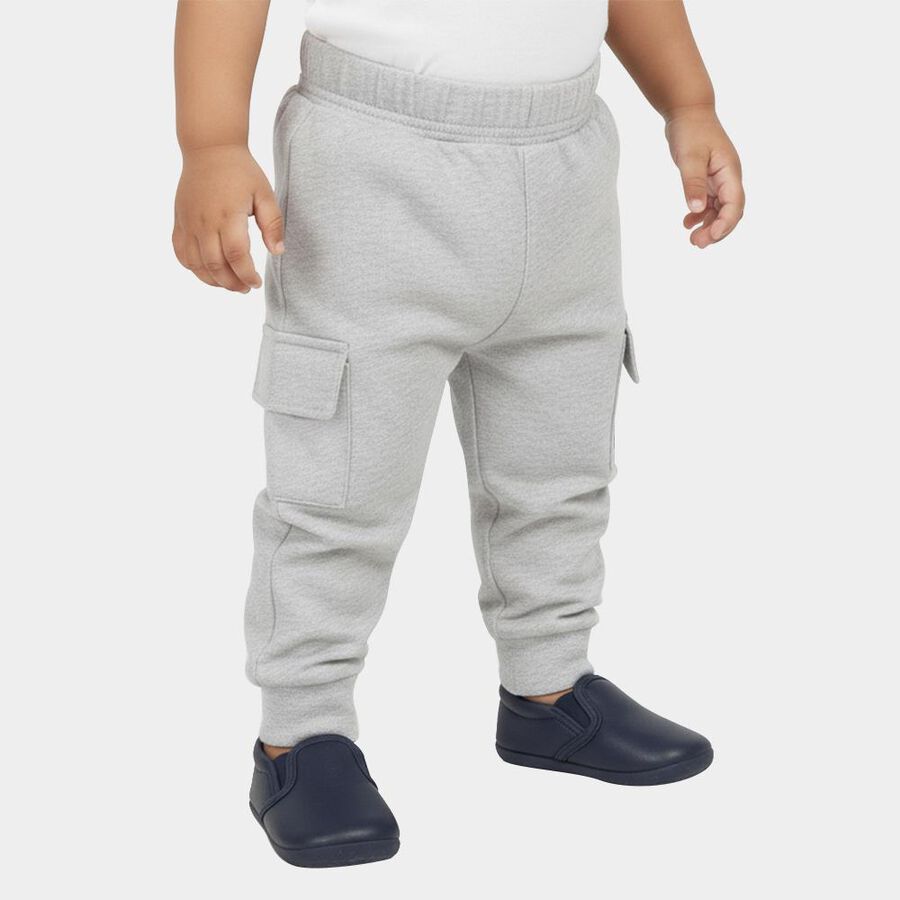 Infants' Pyjama, Melange Light Grey, large