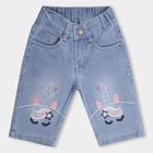 Girls' Capri , Light Blue, small