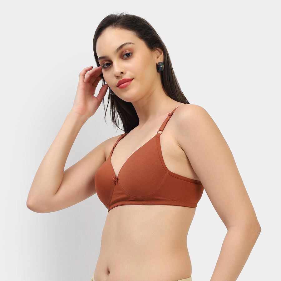 Ladies' Bra , Brown, large image number null