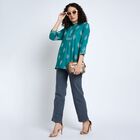 Ladies' Kurta , टील ब्लू, small image number null