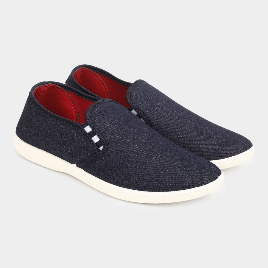 Mens Sneaker Shoes, नेवी ब्लू, large image number null