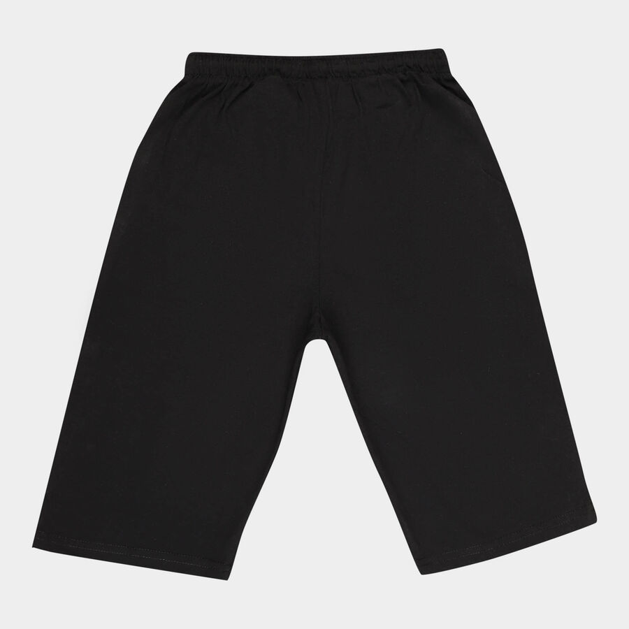 Boys Solid Jamaican, Black, large image number null