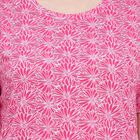 Round Neck T-Shirt, Fuchsia, small image number null