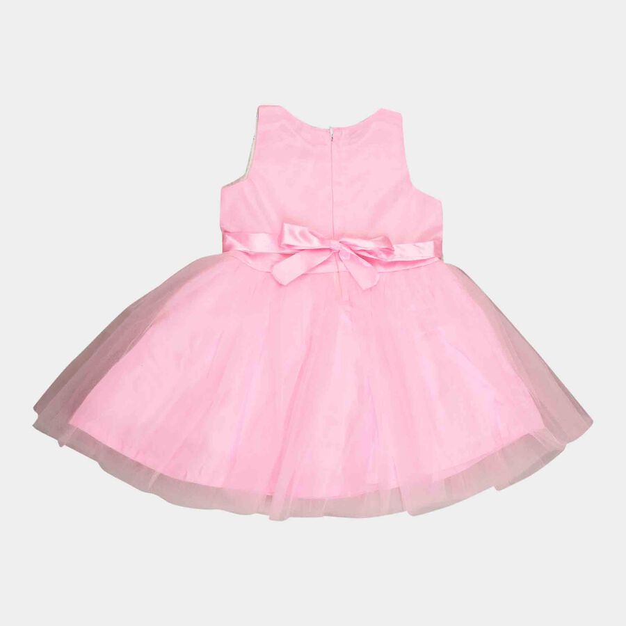 Girls Frock, Pink, large image number null