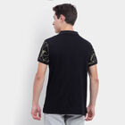 Cotton Polo Shirt, Black, small image number null