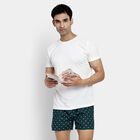 Men's 100% Cotton Boxers, टील ब्लू, small image number null