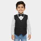 Boys Light Grey Cotton Classic Casual Shirt, हल्का ग्रे, small image number null