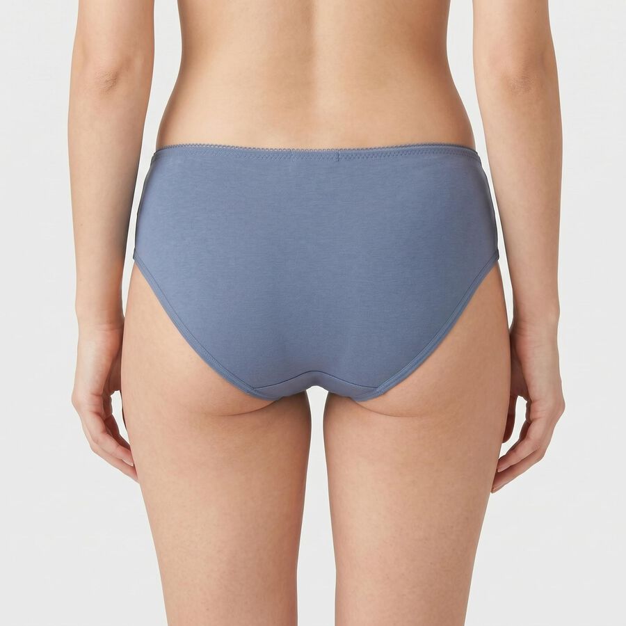 Women's Assorted Regular Fit Solid Panty, चुनिंदा, large