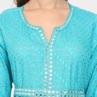 Ladies' Kurta , Aqua, small image number null