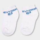 Boys' Socks (Pack of 2), White, small image number null