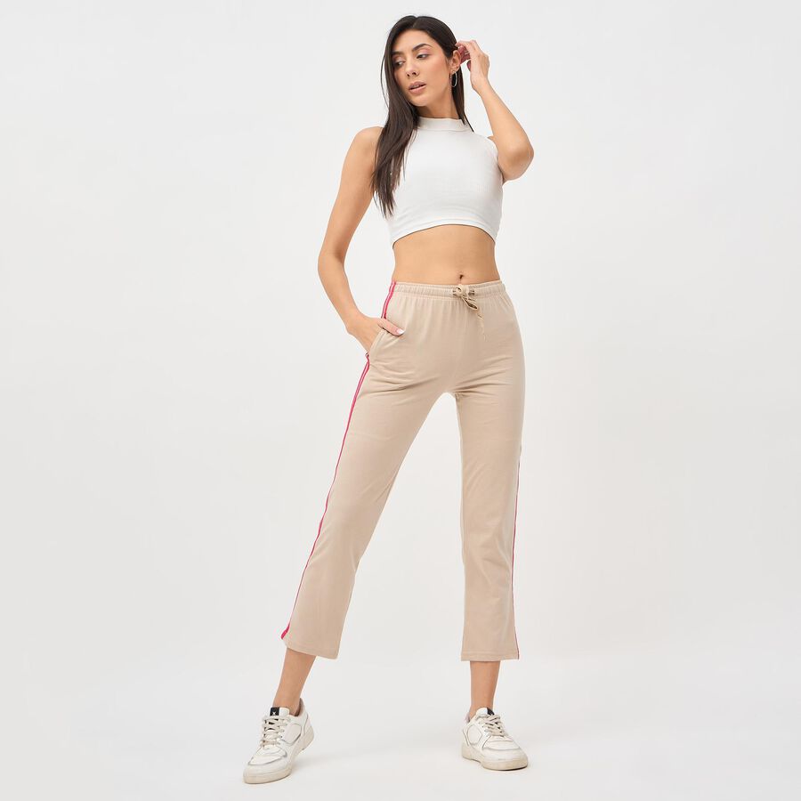 Ladies' Regular Track Pants, Charcoal, large image number null