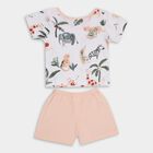 Infants' 100% Cotton Baba Suit, पीच, small image number null