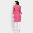 Ladies' Kurta , रानी (फ्यूशिया), small image number null