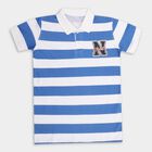 Boys' 100% Cotton Half Sleeves T-Shirt, Light Blue, small image number null