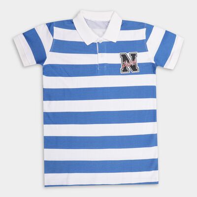 Boys' 100% Cotton Half Sleeves T-Shirt