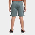 Boys Green Regular Fit Athletic Bermuda Shorts, हल्का हरा, small