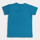 Boys' Half Sleeves T-Shirt , टील ब्लू, small image number null