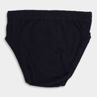 Boys' 100% Cotton Briefs, Navy Blue, small image number null