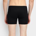 Men's 100% Cotton Trunks, काला, small image number null