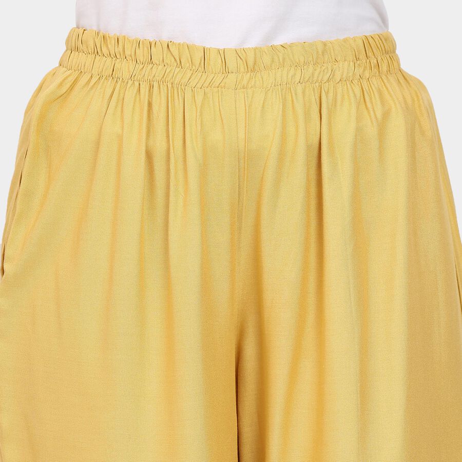 Ladies' Palazzos , गहरा पीला, large image number null