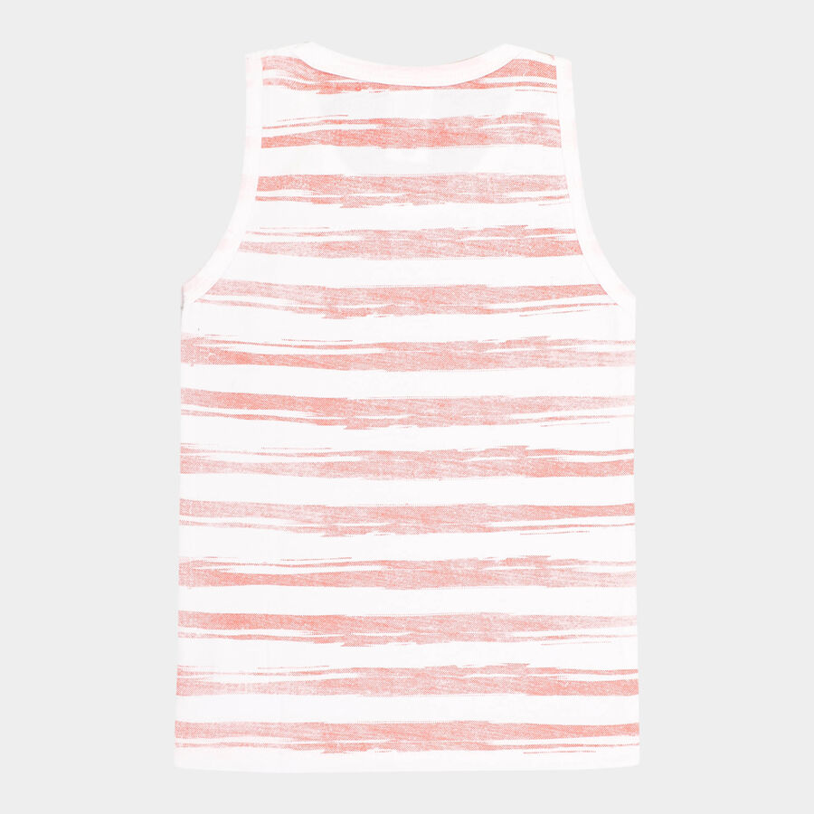 Boys Stripes T-Shirt, Orange, large image number null