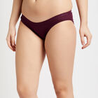 Cotton Solid Panty, Maroon, small image number null