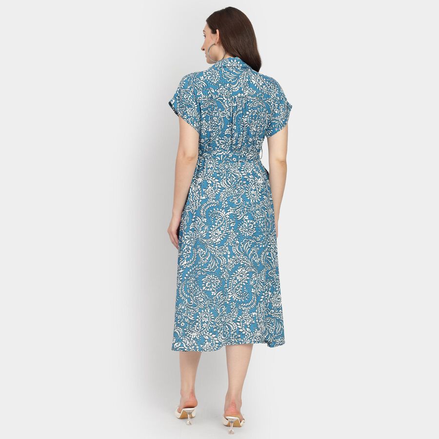Ladies' Dress, Mid Blue, large image number null