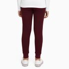 Girls' Thermal Lower, वाइन, small image number null