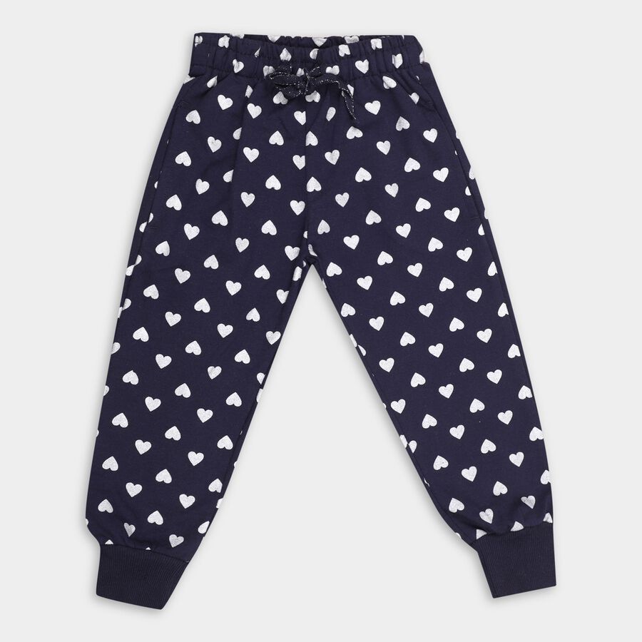 Girl's Pyjama, Navy Blue, large image number null