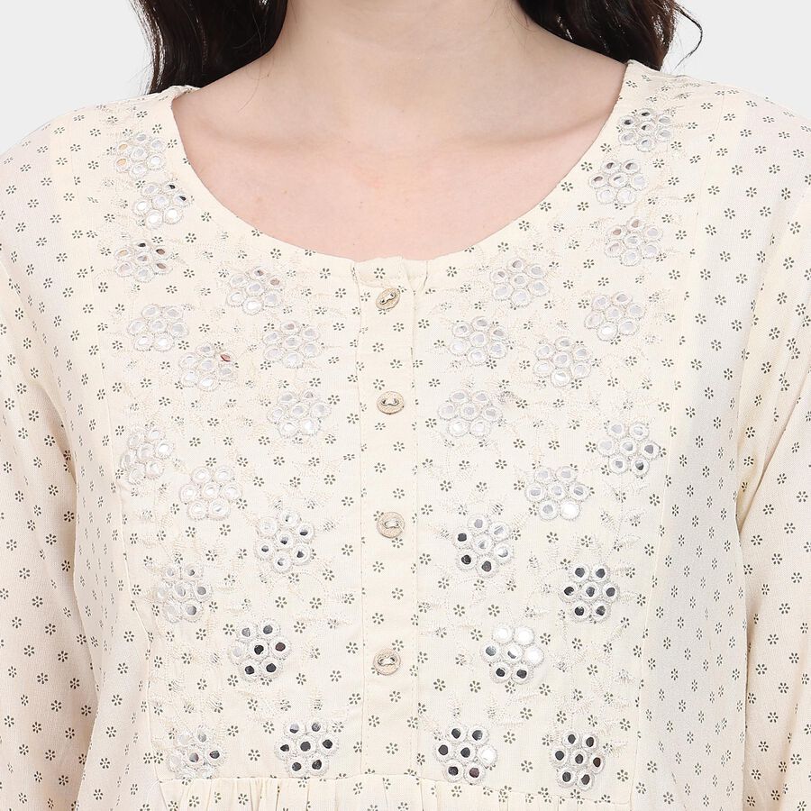 Ladies' Kurta , Beige, large image number null