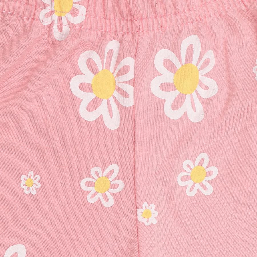 Girls' Pull Ups Shorts, हल्का गुलाबी, large image number null