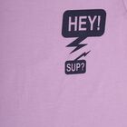 Boys' Half Sleeves T-Shirt, लाइलेक, small image number null