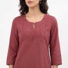 Ladies' Kurta, Purple, small
