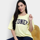 Round Neck T-Shirt, Mustard, small image number null
