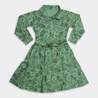 Girls' Dress, Light Green, small image number null